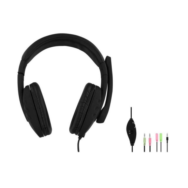 T''nB - CSMHS300 auricular y casco Auriculares Alámbrico Diadema Juego Negro