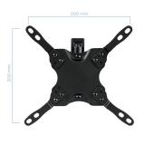 TooQ - LP2142TNL-B soporte para TV 106,7 cm (42") Negro