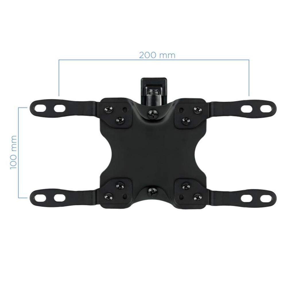 TooQ - LP2142TNL-B soporte para TV 106,7 cm (42") Negro