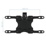 TooQ - LP2142TNL-B soporte para TV 106,7 cm (42") Negro