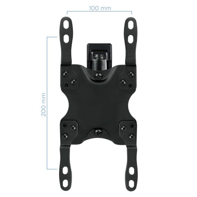 TooQ - LP2142TNL-B soporte para TV 106,7 cm (42") Negro