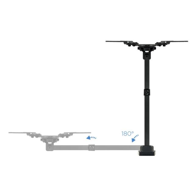 TooQ - LP2142TNL-B soporte para TV 106,7 cm (42") Negro