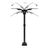 TooQ - LP2142TNL-B soporte para TV 106,7 cm (42") Negro