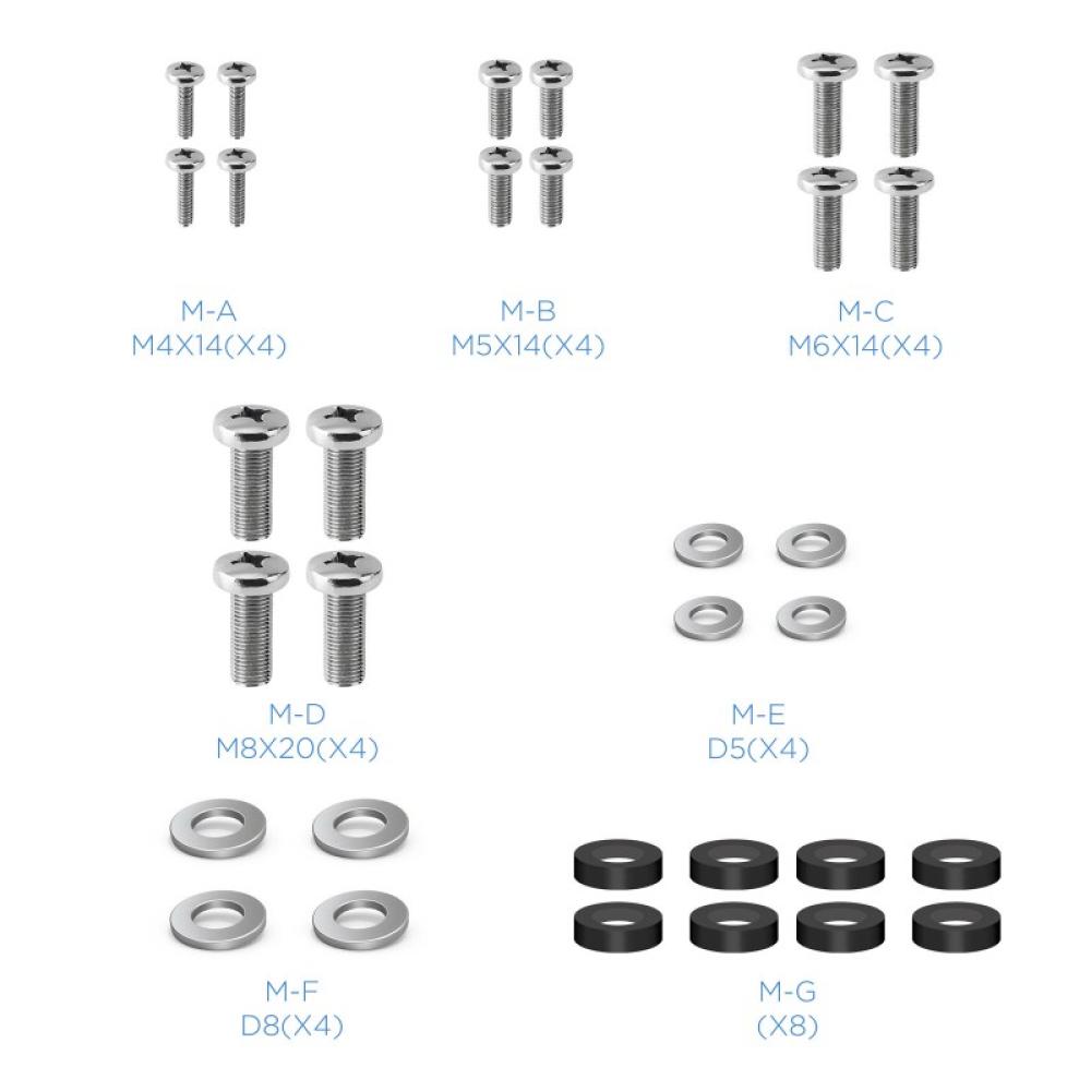 TooQ - LP2142TNL-B soporte para TV 106,7 cm (42") Negro