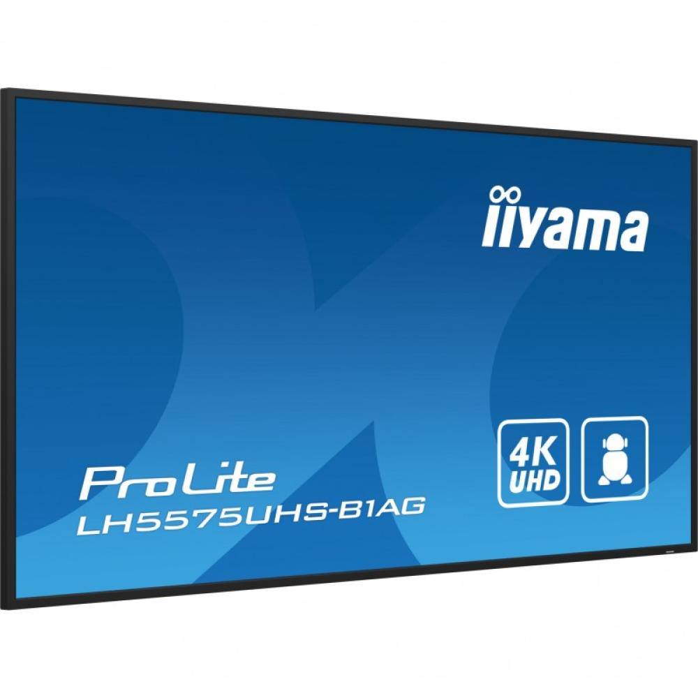 iiyama - LH5575UHS-B1AG pantalla de señalización Pantalla plana para señalización digital 138,7 cm (54.6") LCD Wifi 500 cd / m²