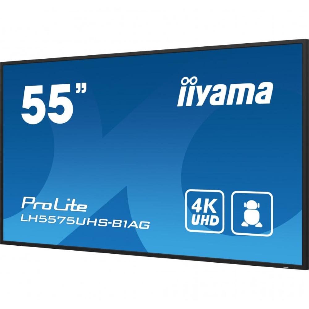 iiyama - LH5575UHS-B1AG pantalla de señalización Pantalla plana para señalización digital 138,7 cm (54.6") LCD Wifi 500 cd / m²