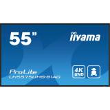 iiyama - LH5575UHS-B1AG pantalla de señalización Pantalla plana para señalización digital 138,7 cm (54.6") LCD Wifi 500 cd / m²