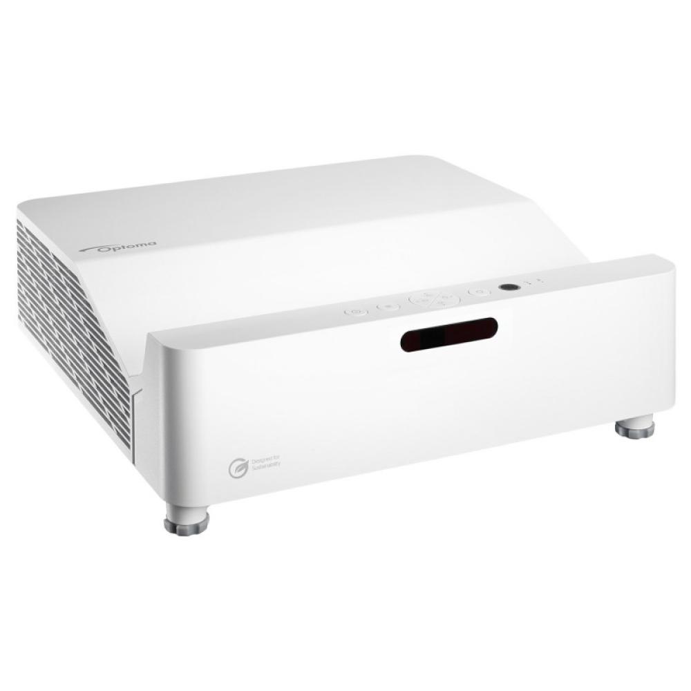Optoma - ZW410UST videoproyector Proyector de alcance ultracorto 4000 lúmenes ANSI DLP WXGA (1280x800) 3D Blanco