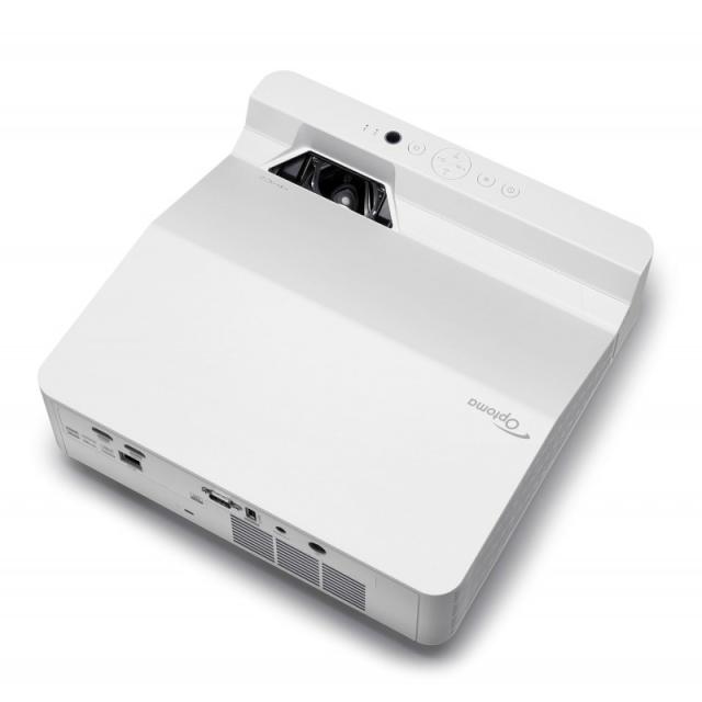 Optoma - ZW410UST videoproyector Proyector de alcance ultracorto 4000 lúmenes ANSI DLP WXGA (1280x800) 3D Blanco