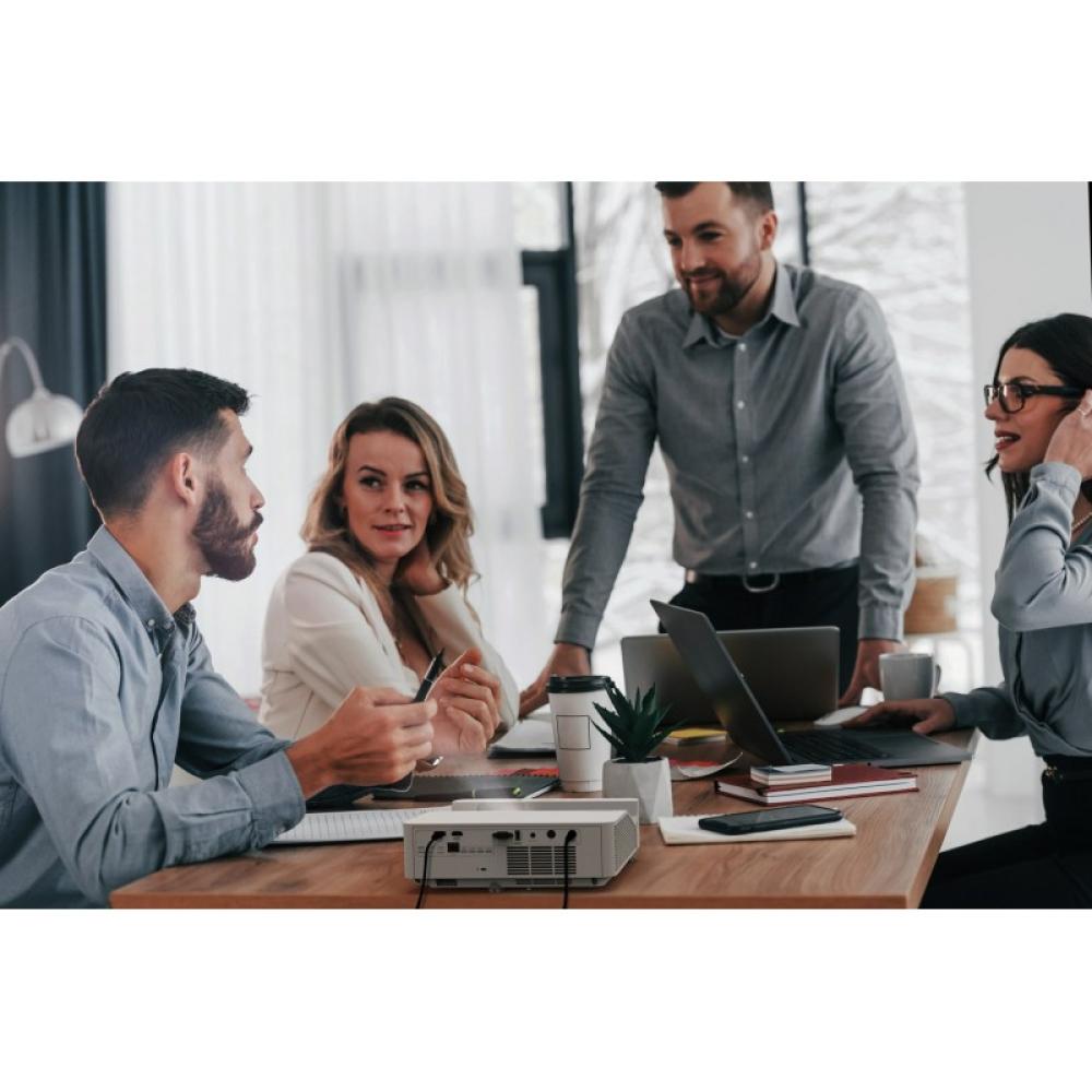 Optoma - ZW410UST videoproyector Proyector de alcance ultracorto 4000 lúmenes ANSI DLP WXGA (1280x800) 3D Blanco