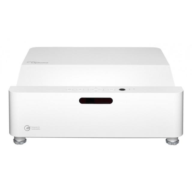 Optoma - ZW410UST videoproyector Proyector de alcance ultracorto 4000 lúmenes ANSI DLP WXGA (1280x800) 3D Blanco