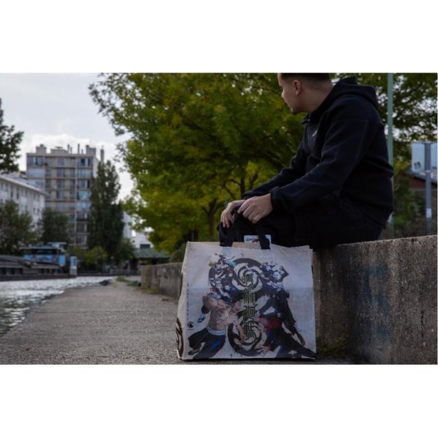 Konix - JUJUTSU SHOPPING BAG BEIGE Bolso grande