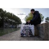 Konix - JUJUTSU SHOPPING BAG BEIGE Bolso grande