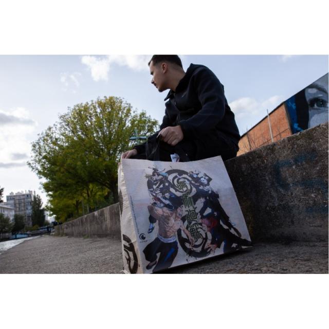 Konix - JUJUTSU SHOPPING BAG BEIGE Bolso grande