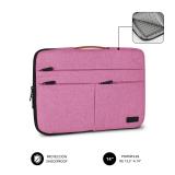 SUBBLIM - Funda Air Padding 360 Sleeve 13,3-14" Pink