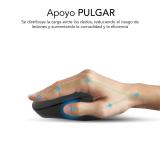 SUBBLIM - Ratón CURVE ERGO DUAL MOUSE BATTERY BLACK - SUBMO-EDCUR01