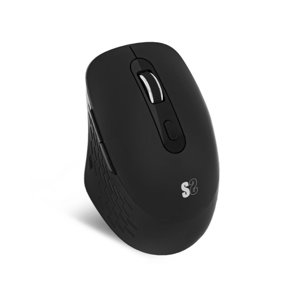 SUBBLIM - Ratón CURVE ERGO DUAL MOUSE BATTERY BLACK - SUBMO-EDCUR01