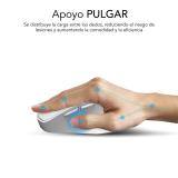 SUBBLIM - Ratón CURVE ERGO DUAL MOUSE BATTERY BLACK - SUBMO-EDCON02