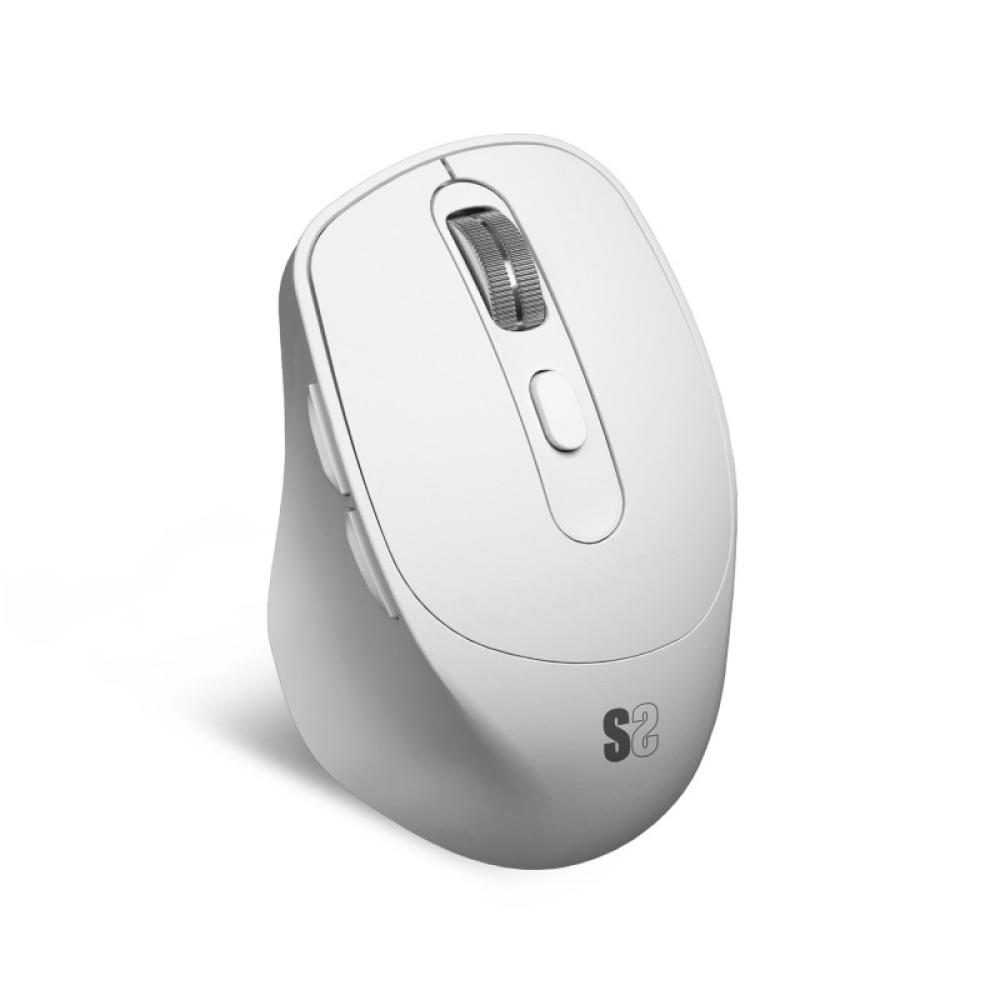 SUBBLIM - Ratón CURVE ERGO DUAL MOUSE BATTERY BLACK - SUBMO-EDCON02