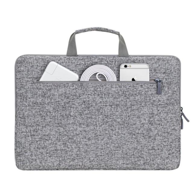 Rivacase - 7915 39,6 cm (15.6") Funda Negro, Gris