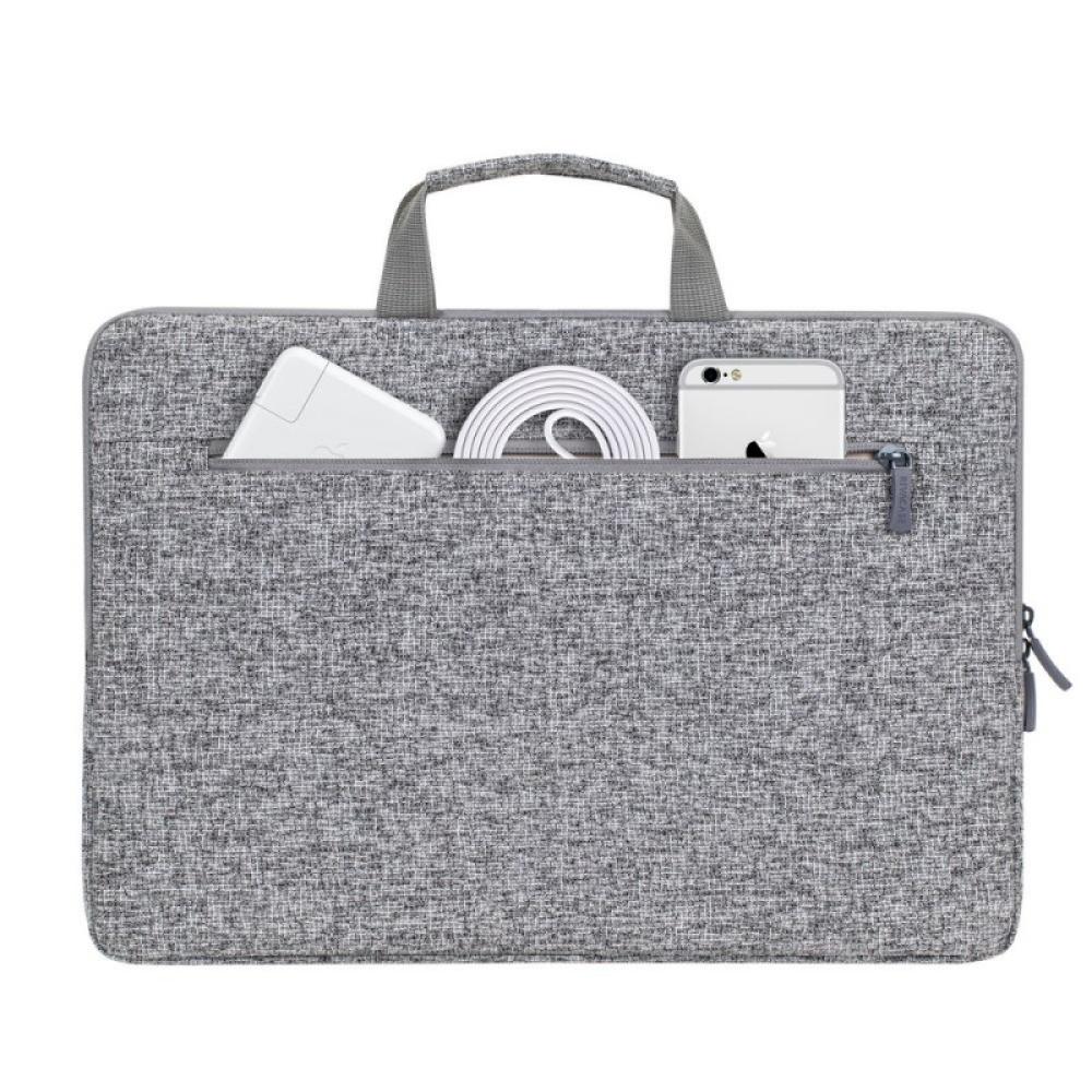 Rivacase - 7915 39,6 cm (15.6") Funda Negro, Gris