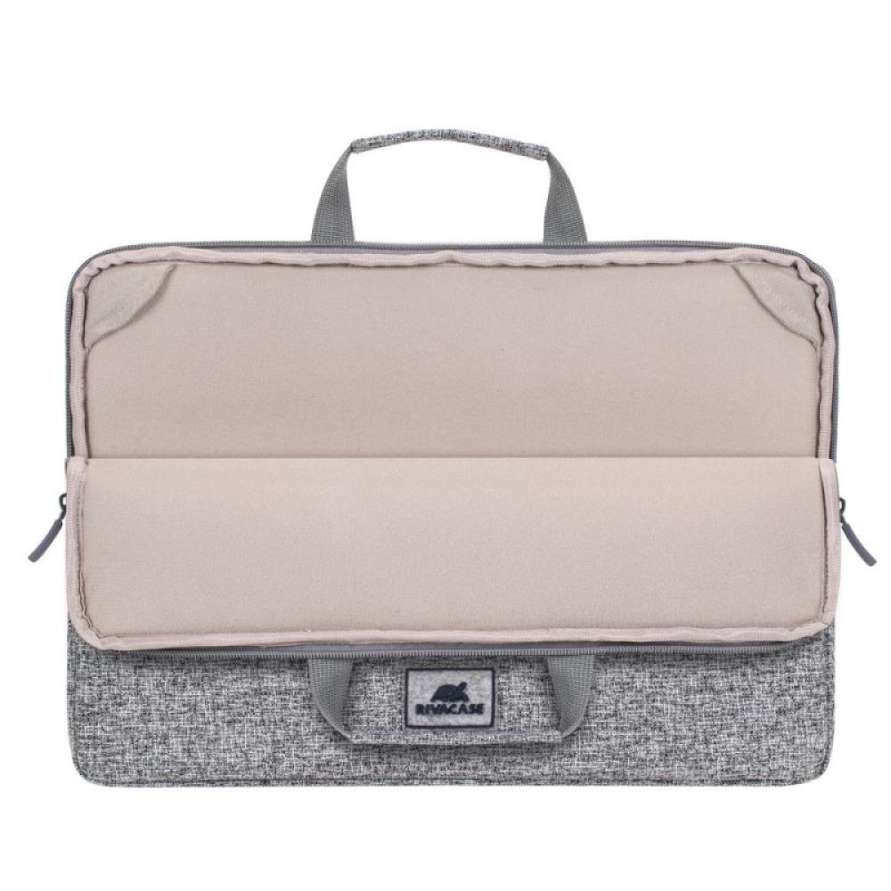 Rivacase - 7915 39,6 cm (15.6") Funda Negro, Gris