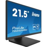 iiyama - ProLite T2252MSC-B2 pantalla para PC 54,6 cm (21.5") 1920 x 1080 Pixeles Full HD LCD Pantalla táctil Negro