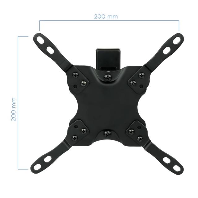 TooQ - LP2042TNL-B soporte para TV 106,7 cm (42") Negro