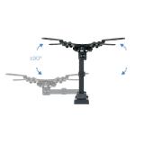 TooQ - LP2042TNL-B soporte para TV 106,7 cm (42") Negro