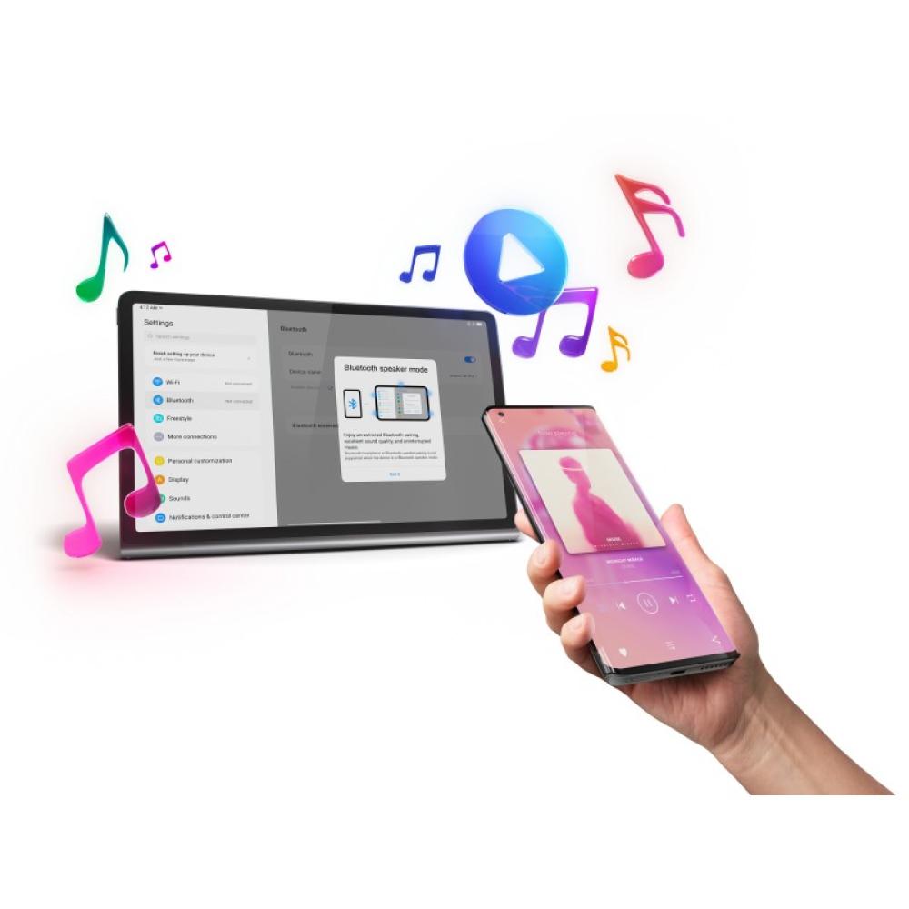 Lenovo - Tab Plus Mediatek 128 GB 29,2 cm (11.5") 8 GB Wi-Fi 5 (802.11ac) Android 14 Gris