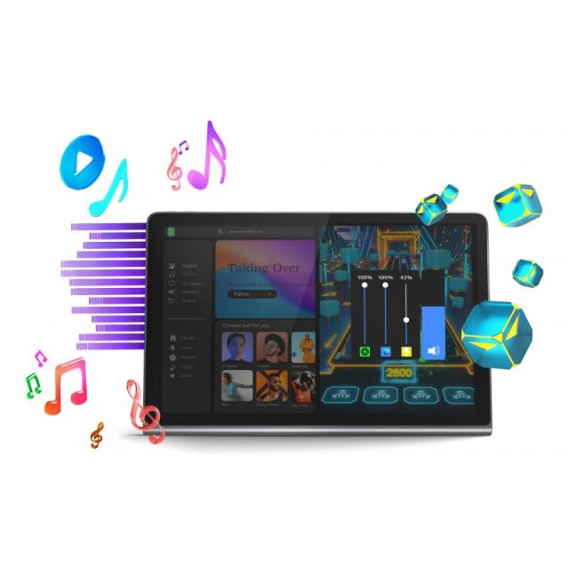 Lenovo - Tab Plus Mediatek 128 GB 29,2 cm (11.5") 8 GB Wi-Fi 5 (802.11ac) Android 14 Gris