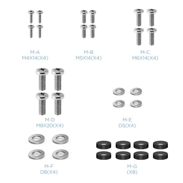 TooQ - LP2042TNL-B soporte para TV 106,7 cm (42") Negro