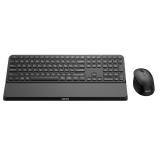 Philips - 6000 series SPT6607B/16 teclado Ratón incluido Universal RF Wireless + Bluetooth Negro