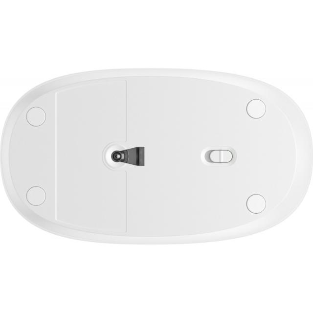 HP - Ratón Bluetooth 240 blanco lunar