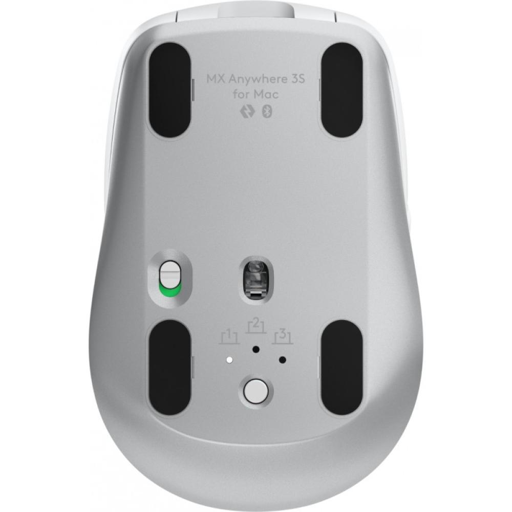 Logitech - MX Anywhere 3S for Mac ratón Oficina mano derecha RF Wireless + Bluetooth Laser 8000 DPI - 910-006946