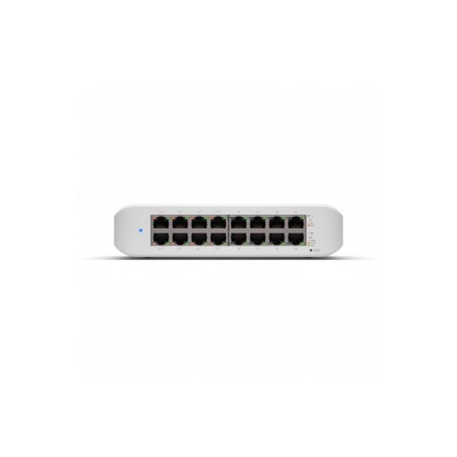 Ubiquiti - UniFi Switch Lite 16 PoE L2 Gigabit Ethernet (10/100/1000) Energía sobre Ethernet (PoE) Blanco