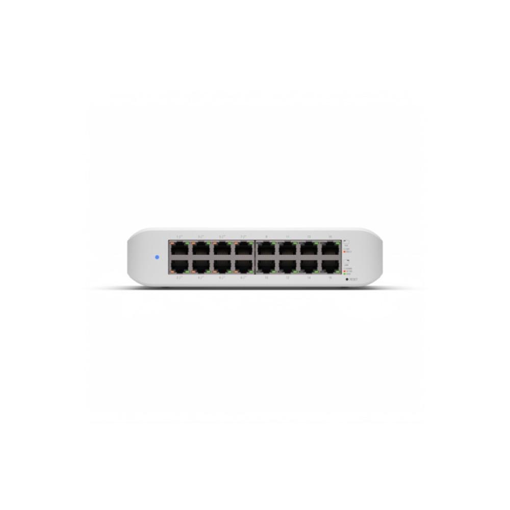 Ubiquiti - UniFi Switch Lite 16 PoE L2 Gigabit Ethernet (10/100/1000) Energía sobre Ethernet (PoE) Blanco
