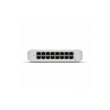 Ubiquiti - UniFi Switch Lite 16 PoE L2 Gigabit Ethernet (10/100/1000) Energía sobre Ethernet (PoE) Blanco