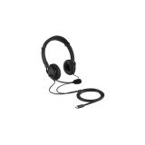 Kensington - Auriculares USB-C clásicos con micrófono