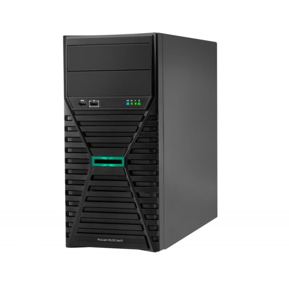 HPE - ProLiant ML30 Gen11 E-2434 3.4GHz 4c 1P 32GB-DR 8SFF VROC 2x480GB SATA SSD 800W RPS EU Server