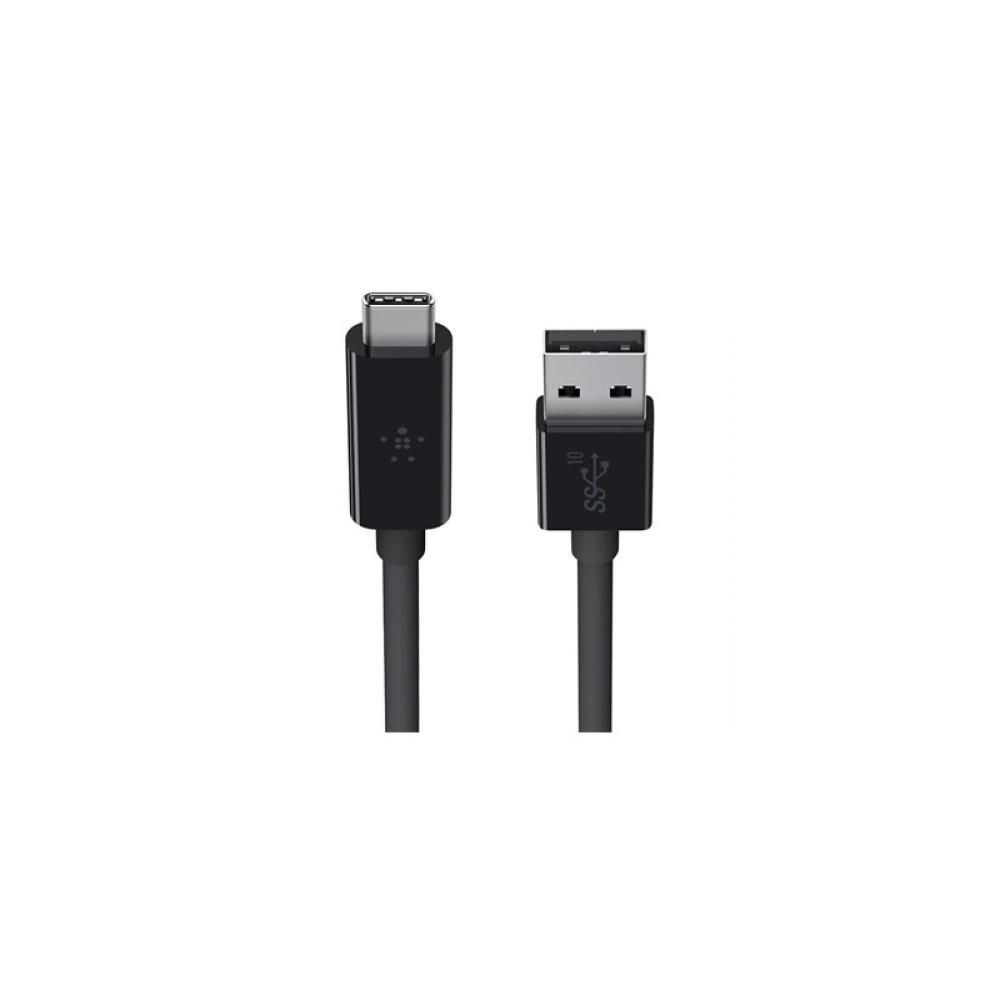 Belkin - USB-A - USB-C, 0.9m cable USB USB 3.2 Gen 2 (3.1 Gen 2) 0,9 m USB A USB C Negro