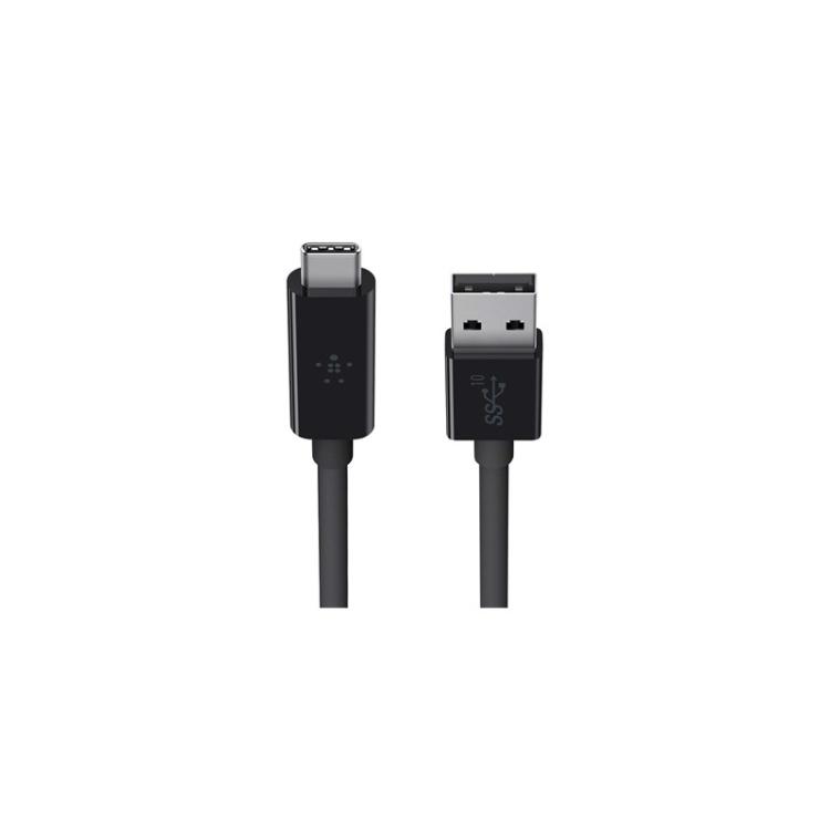 Belkin - USB-A - USB-C, 0.9m cable USB USB 3.2 Gen 2 (3.1 Gen 2) 0,9 m USB A USB C Negro