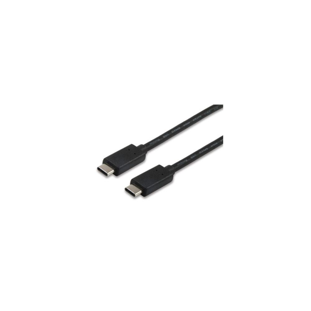 Equip - Cable USB 2.0 C a C, M/M, 1,0m, PD 60W