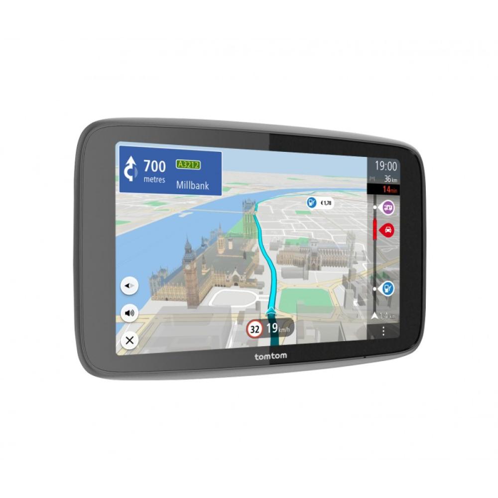 TomTom - GO Camper Max navegador Fijo 17,8 cm (7") Pantalla táctil 400 g Negro