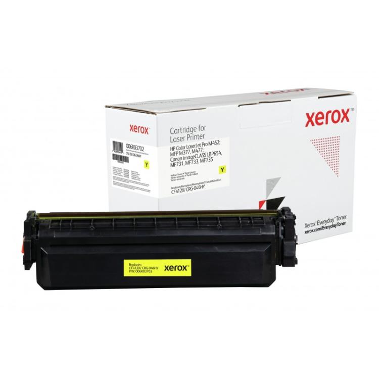 Xerox - Everyday Toner Everyday™Amarillo di Xerox compatibile con HP 410X (CF412X), Capacidad alta