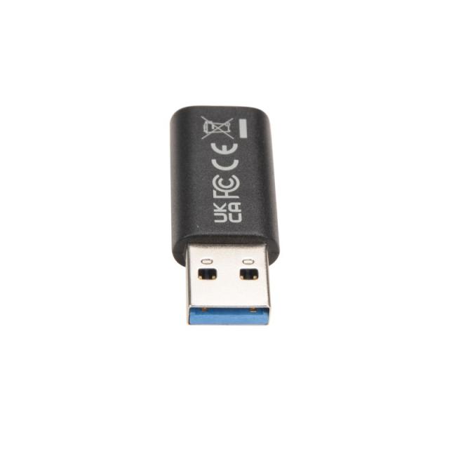 V7 - V7USB3AC cambiador de género para cable USB A USB C Negro