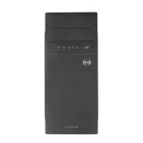 Tacens - 2INITIOX, Caja PC Semitorre ATX, Ventilador Lateral 12cm, Frontal Aluminio Pulido, Acero, Negro