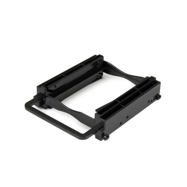 StarTech.com - Bracket de Montaje para 2 Unidades de DD/SSD de 2,5" en Bahía de 3,5" - Sin herramientas