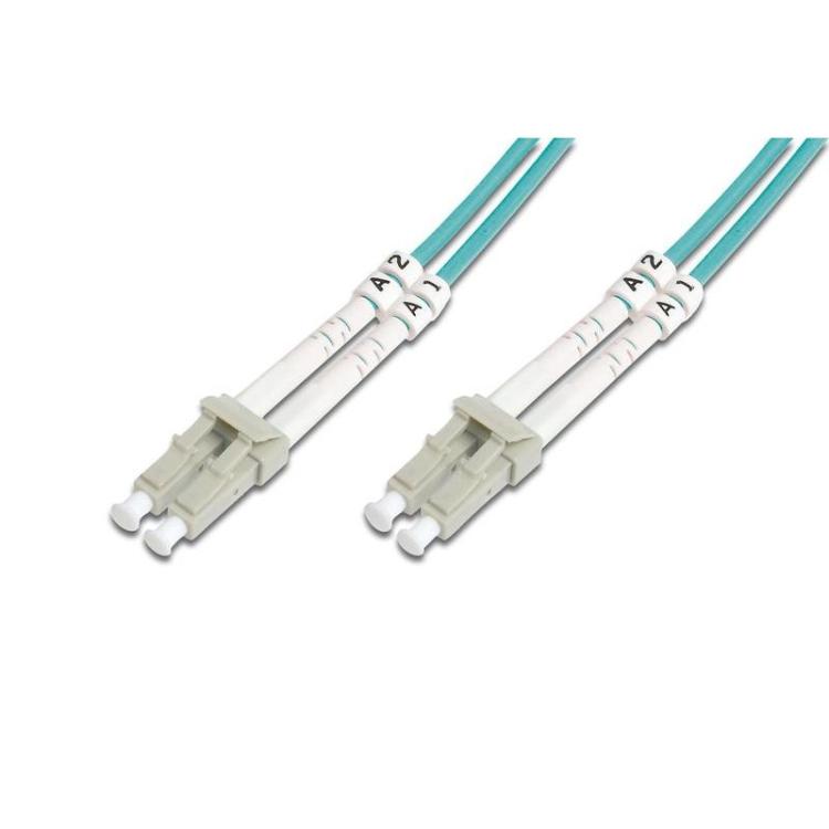 Digitus - Cable de conexión multimode de fibra óptica, OM4, LC/LC