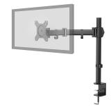 NOX - NXLITESNGLSTAND soporte para monitor 68,6 cm (27") Abrazadera Negro